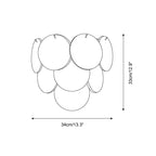 Vivelle Applique Murale Pétale en Verre Éthéré - Neutralighting