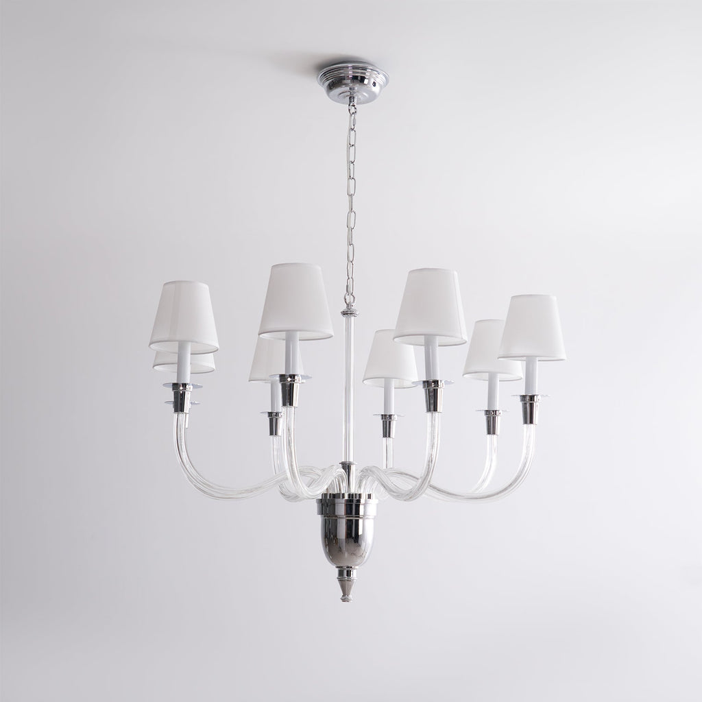 Syvinor Lustre Postmoderne Luxe Cristal Tissu - Neutralighting