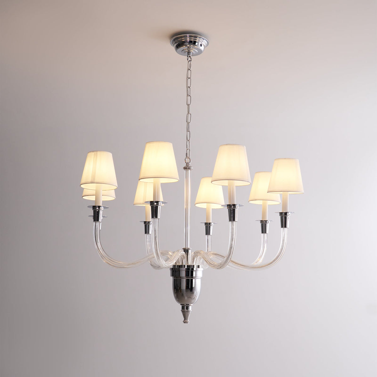 Syvinor Lustre Postmoderne Luxe Cristal Tissu - Neutralighting