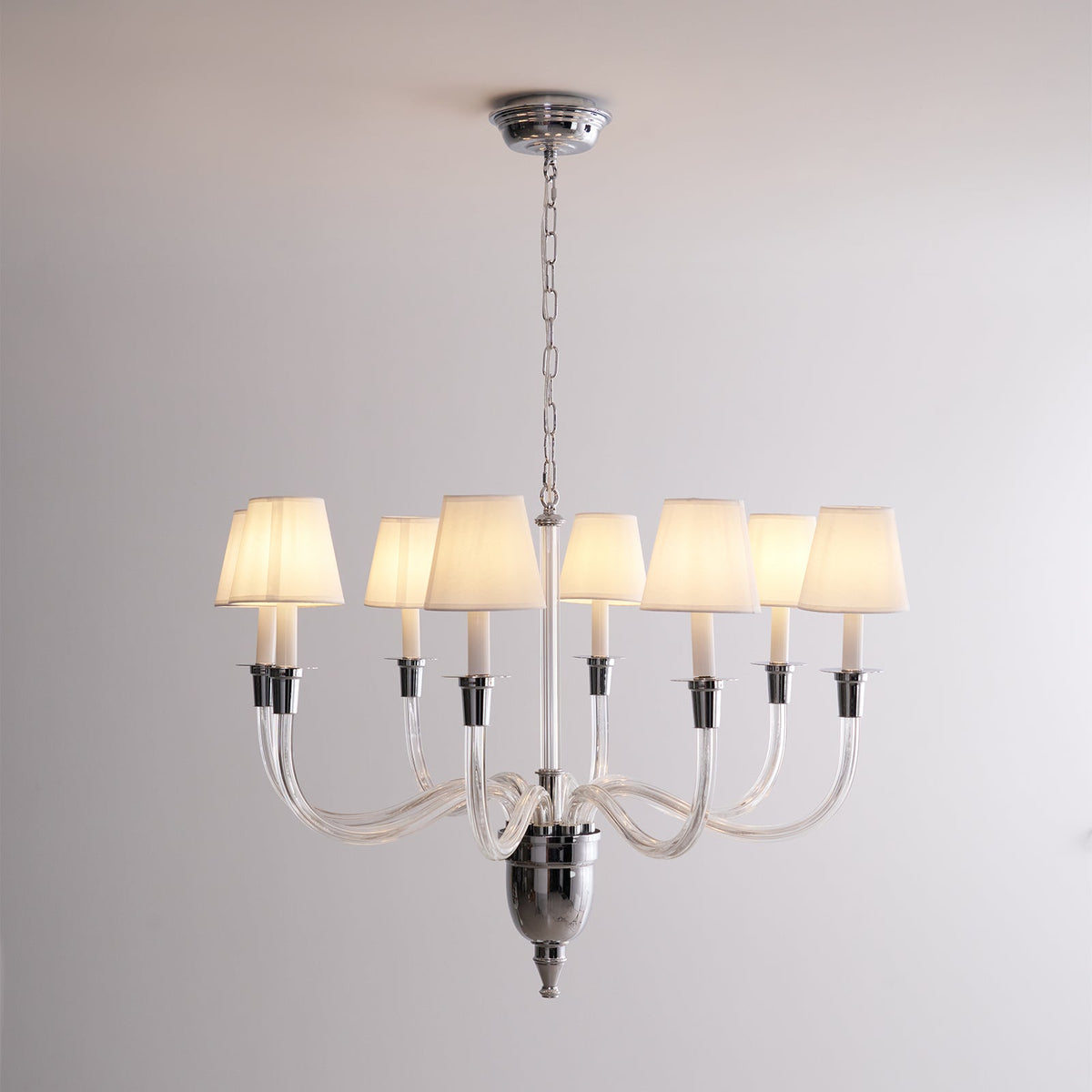 Syvinor Lustre Postmoderne Luxe Cristal Tissu - Neutralighting
