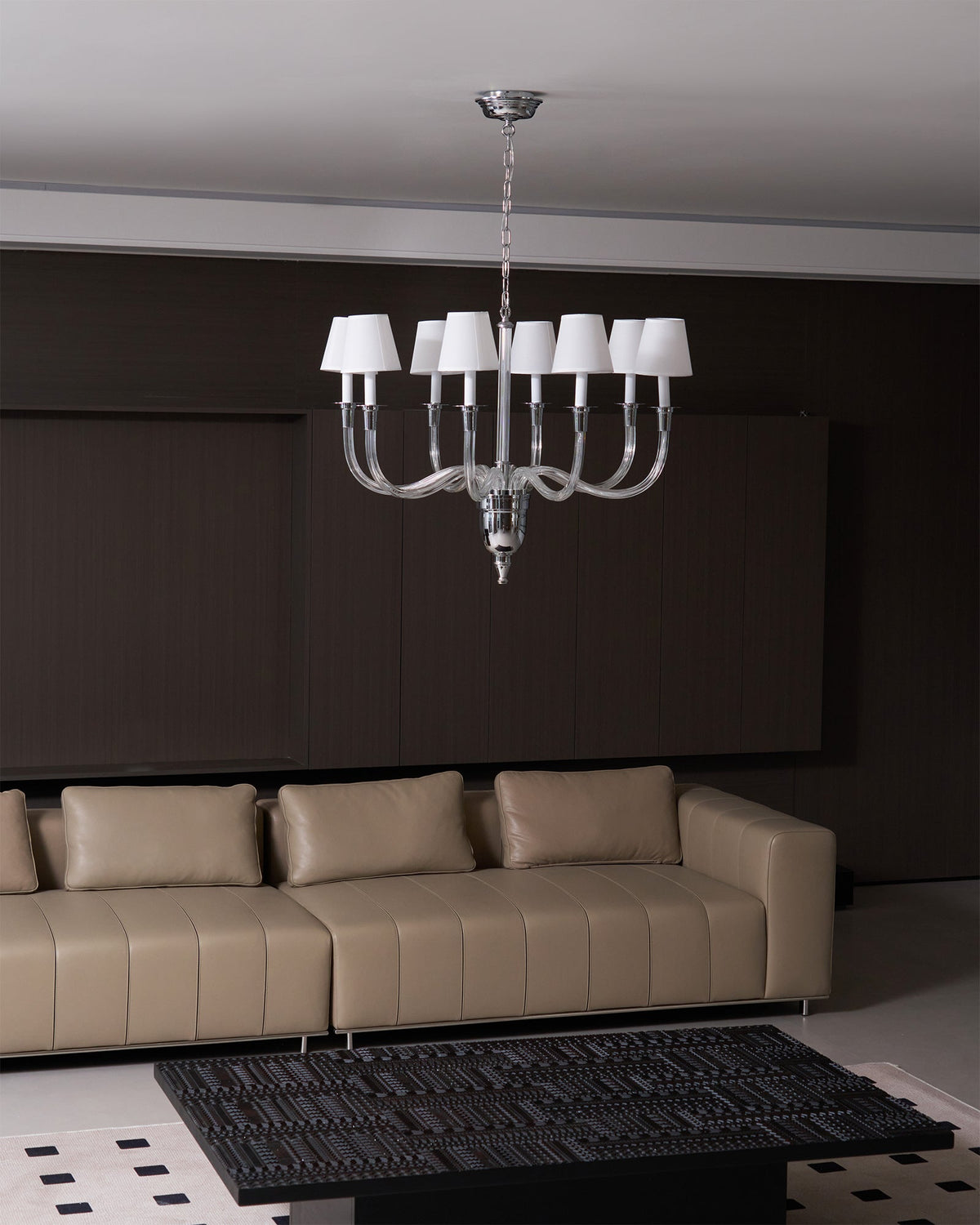 Syvinor Lustre Postmoderne Luxe Cristal Tissu - Neutralighting