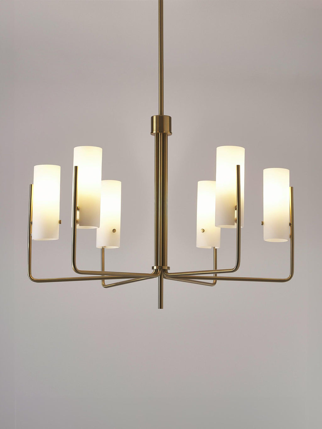 Ivraeus Lustre Vintage Industriel Laiton Verre - Neutralighting