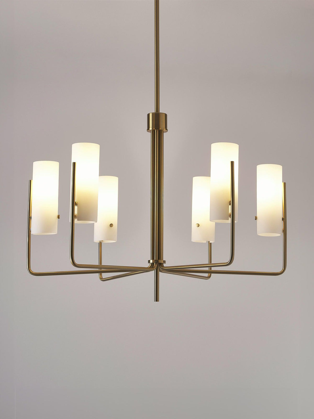 Ivraeus Lustre Vintage Industriel Laiton Verre - Neutralighting