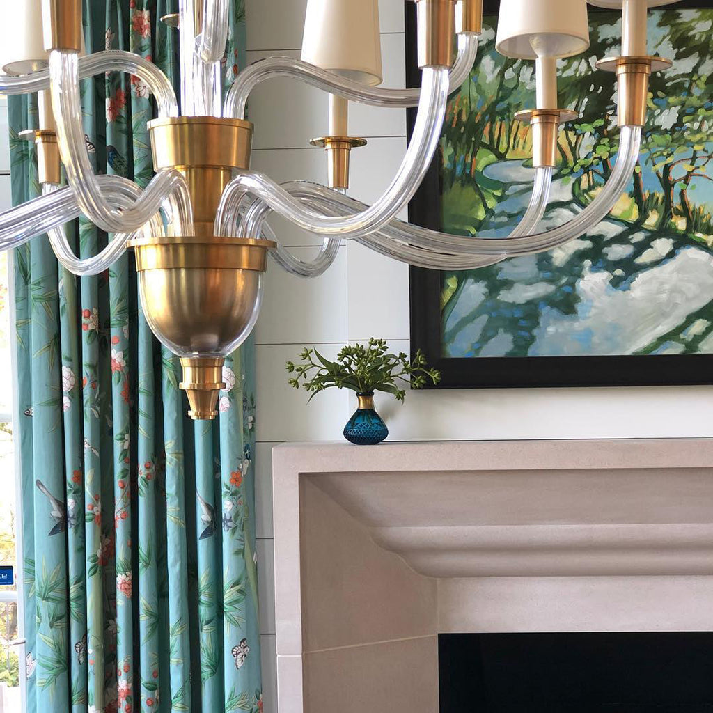 Syvinor Lustre Postmoderne Luxe Cristal Tissu - Neutralighting