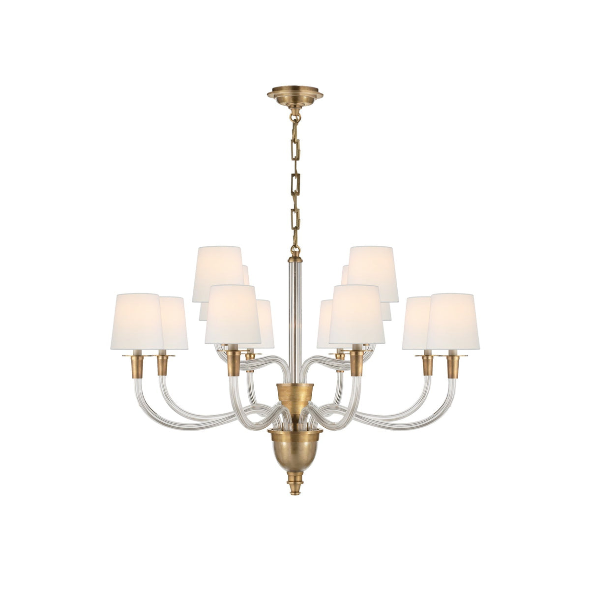 Syvinor Lustre Postmoderne Luxe Cristal Tissu - Neutralighting