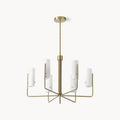 Ivraeus Lustre Vintage Industriel Laiton Verre - Neutralighting