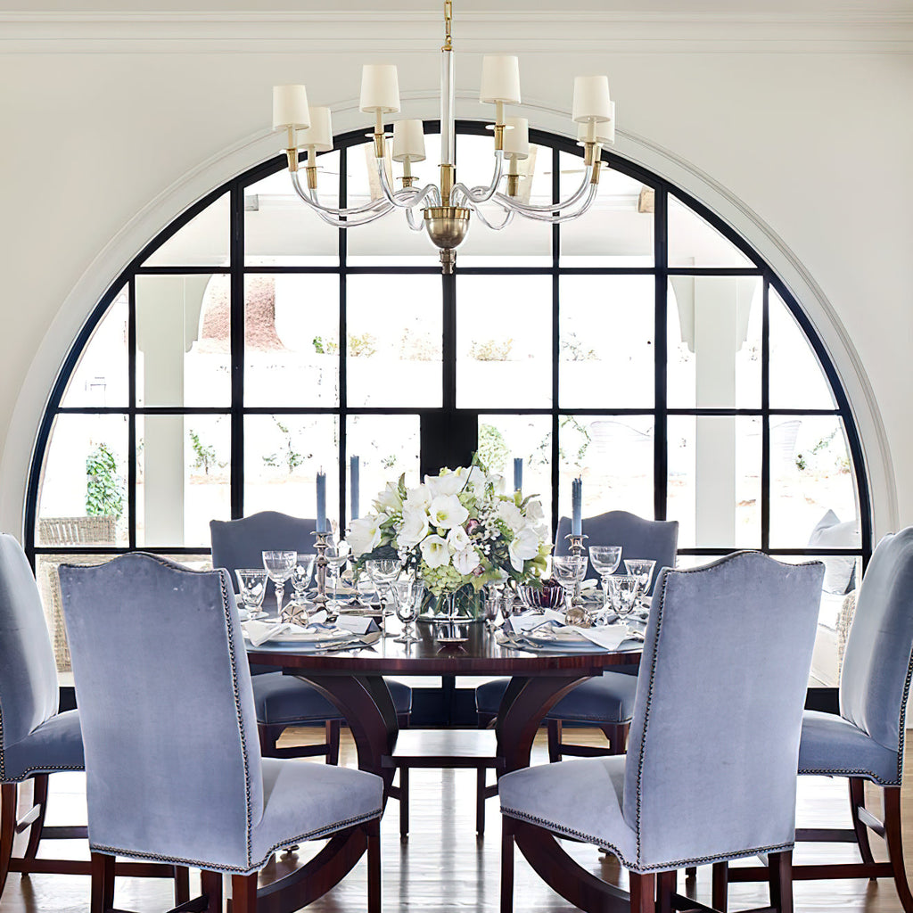 Syvinor Lustre Postmoderne Luxe Cristal Tissu - Neutralighting