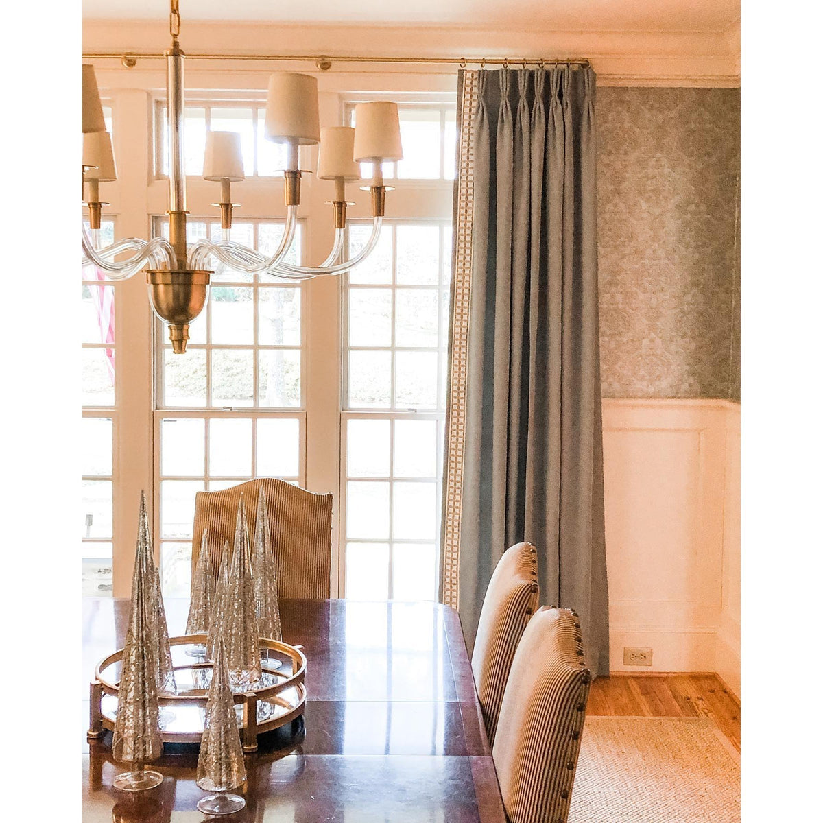 Syvinor Lustre Postmoderne Luxe Cristal Tissu - Neutralighting