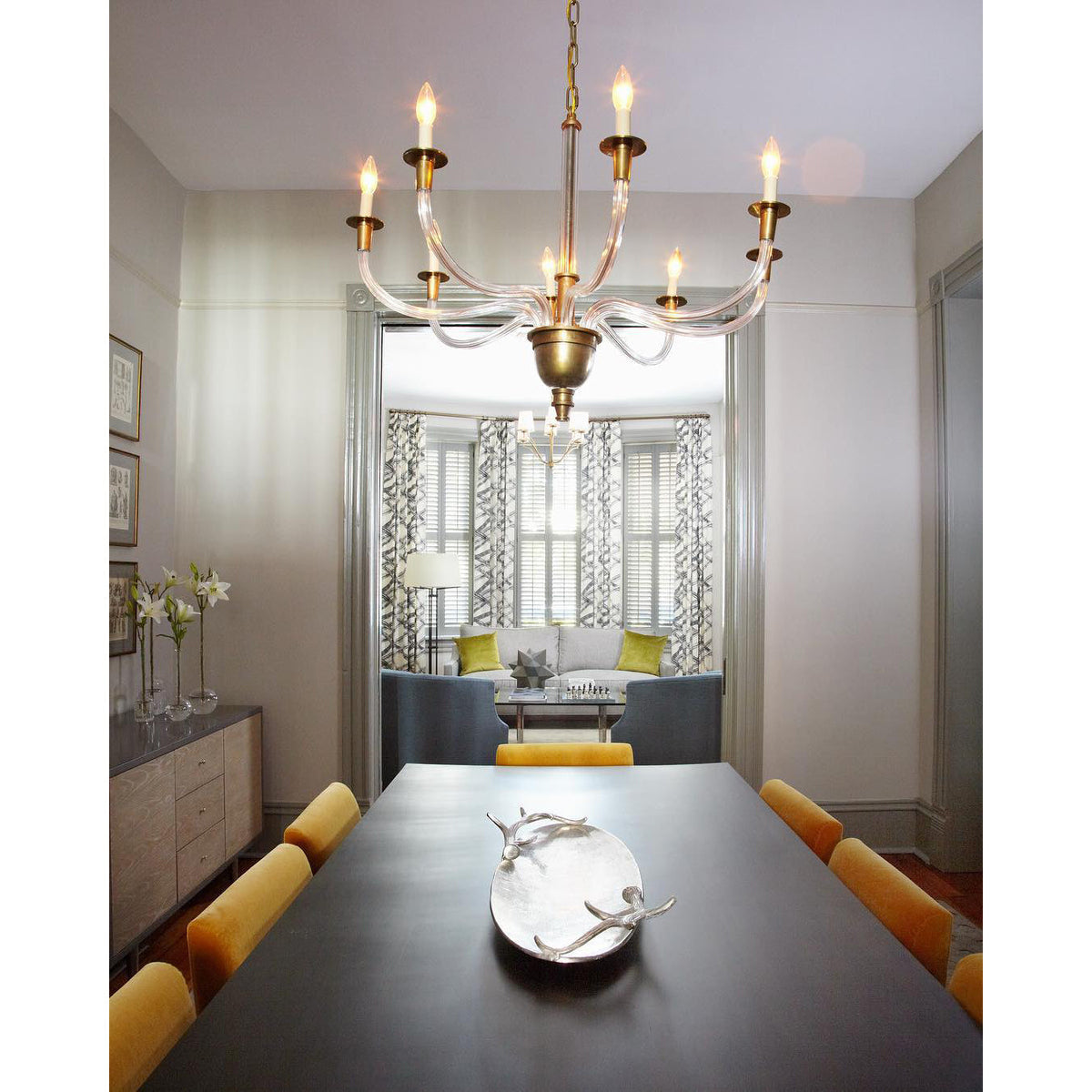 Syvinor Lustre Postmoderne Luxe Cristal Tissu - Neutralighting