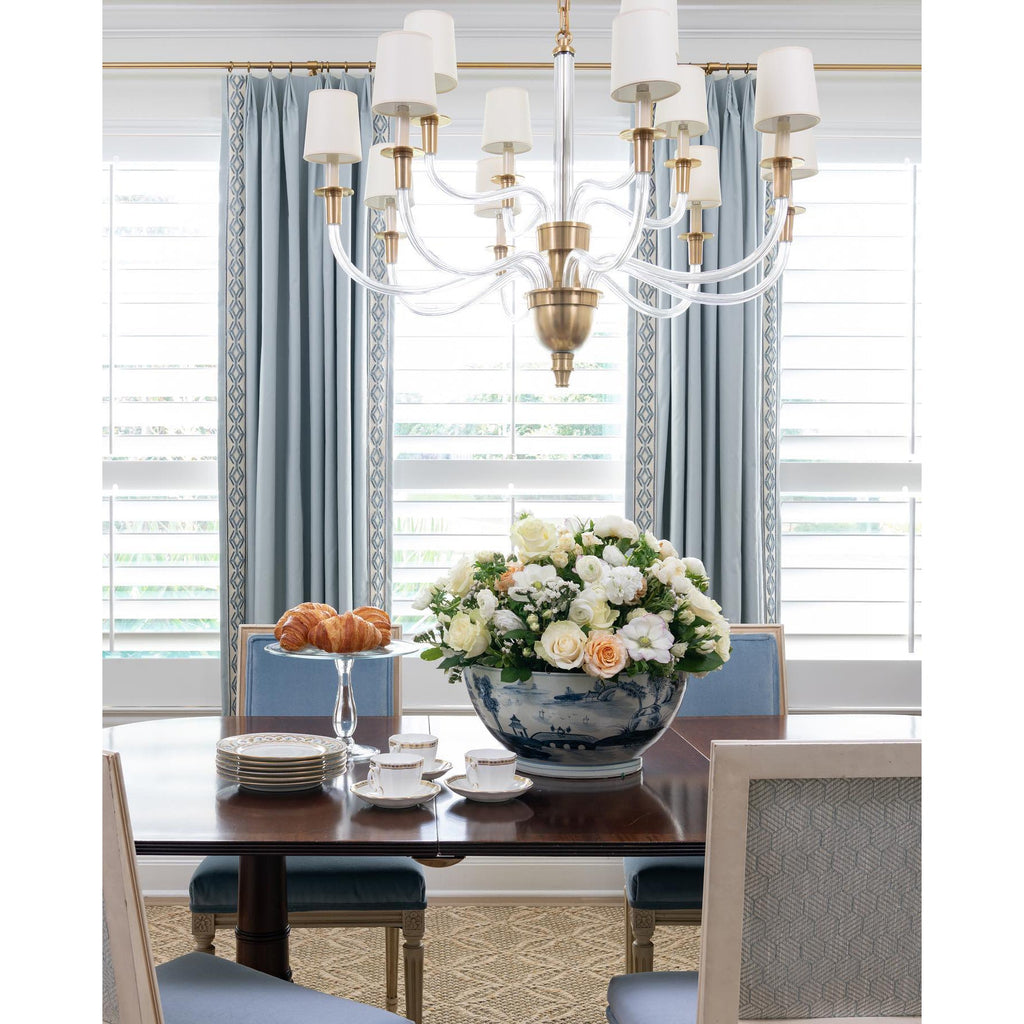 Syvinor Lustre Postmoderne Luxe Cristal Tissu - Neutralighting