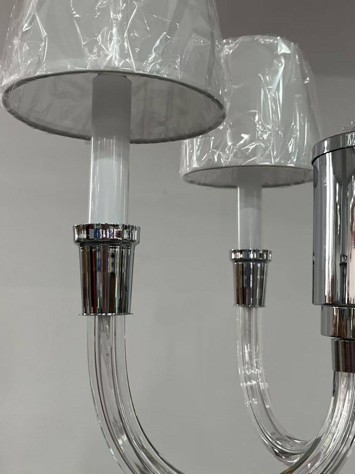 Syvinor Lustre Postmoderne Luxe Cristal Tissu - Neutralighting