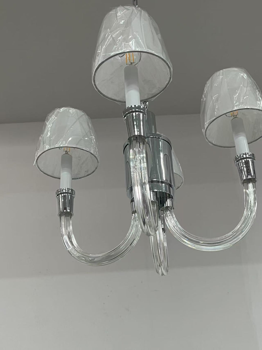 Syvinor Lustre Postmoderne Luxe Cristal Tissu - Neutralighting