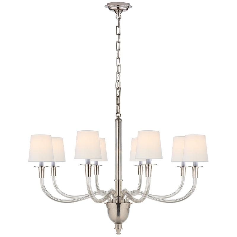 Syvinor Lustre Postmoderne Luxe Cristal Tissu - Neutralighting