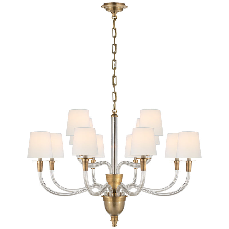 Syvinor Lustre Postmoderne Luxe Cristal Tissu - Neutralighting