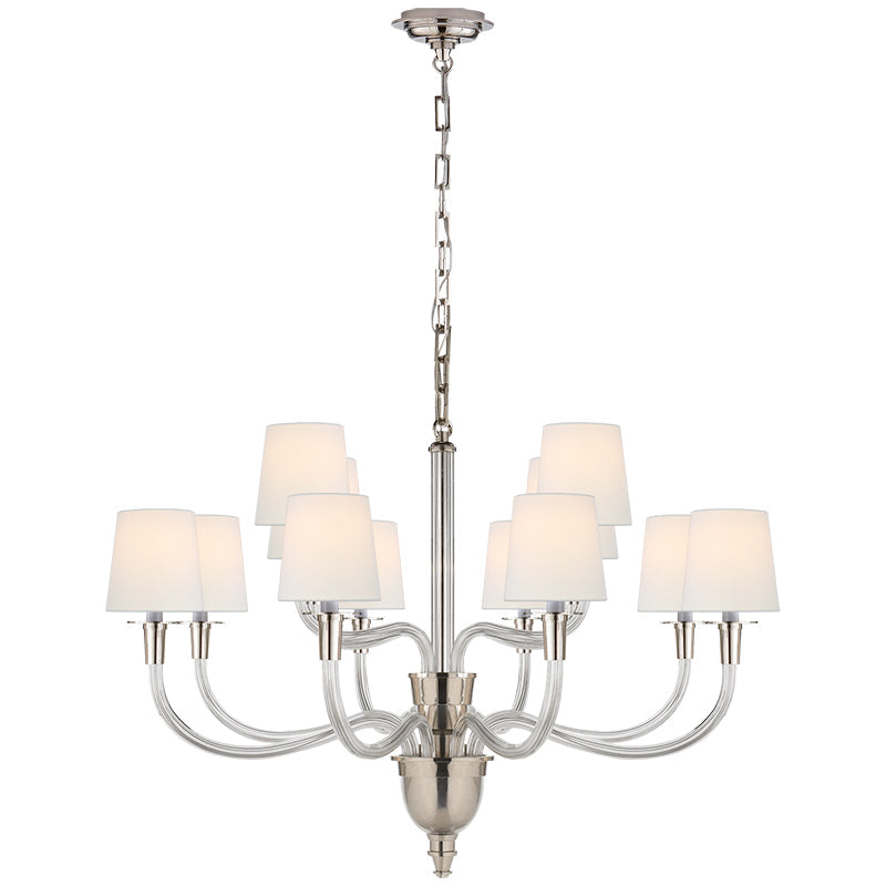 Syvinor Lustre Postmoderne Luxe Cristal Tissu - Neutralighting