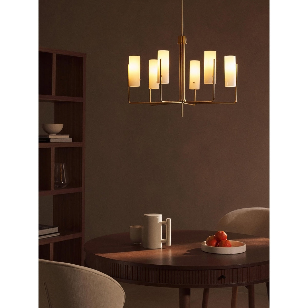 Ivraeus Lustre Vintage Industriel Laiton Verre - Neutralighting