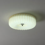 Lyvelus Plafonnier Verre Ondulé Art Nordique - Neutralighting