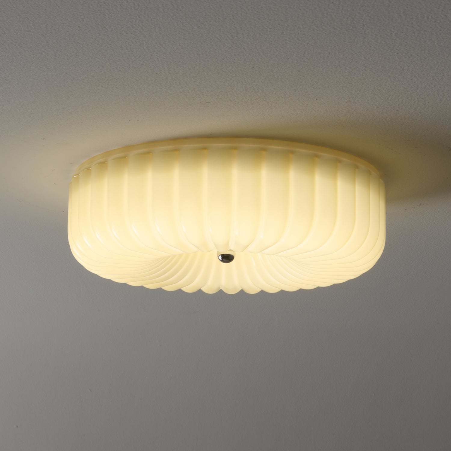 Lyvelus Plafonnier Verre Ondulé Art Nordique - Neutralighting