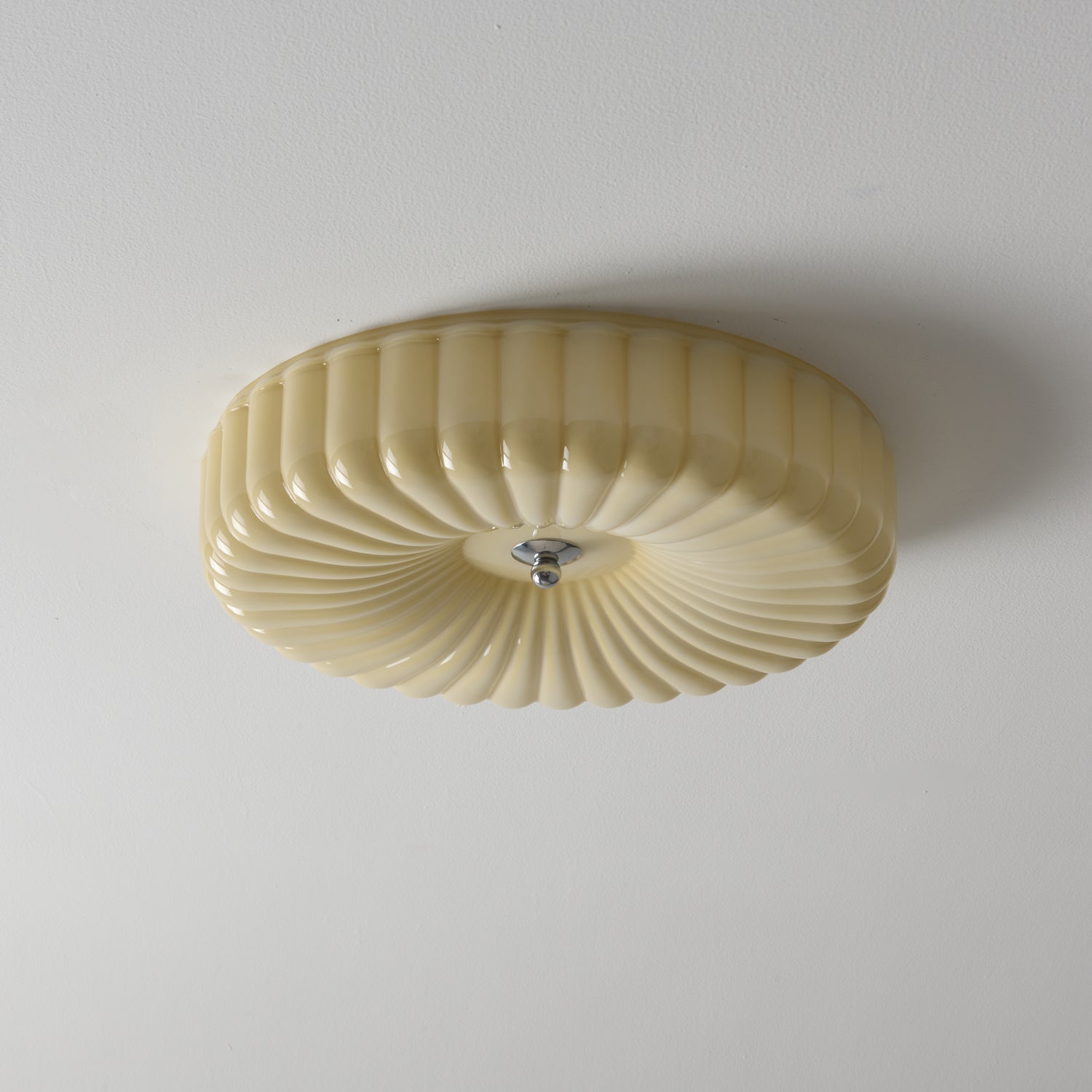 Lyvelus Plafonnier Verre Ondulé Art Nordique - Neutralighting