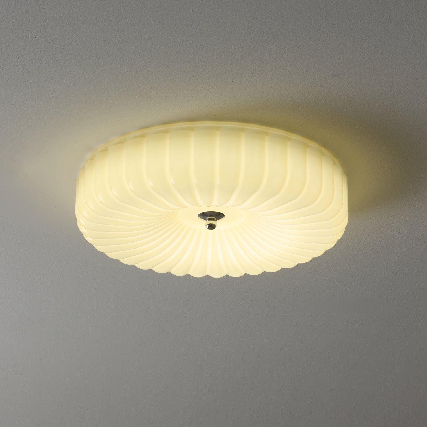 Lyvelus Plafonnier Verre Ondulé Art Nordique - Neutralighting