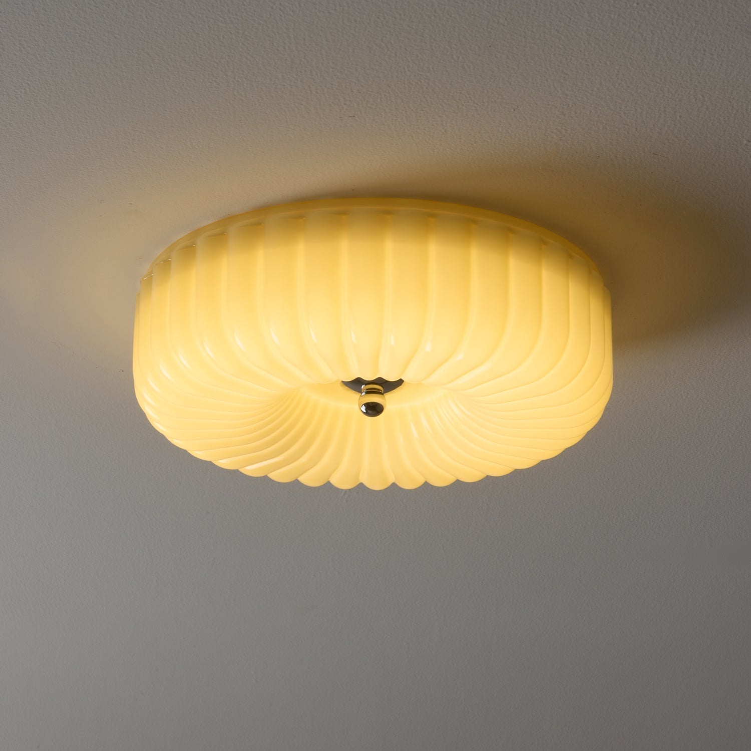 Lyvelus Plafonnier Verre Ondulé Art Nordique - Neutralighting