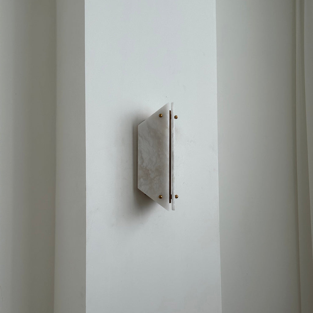 Elaeira Applique Murale Créative En Albâtre - Neutralighting
