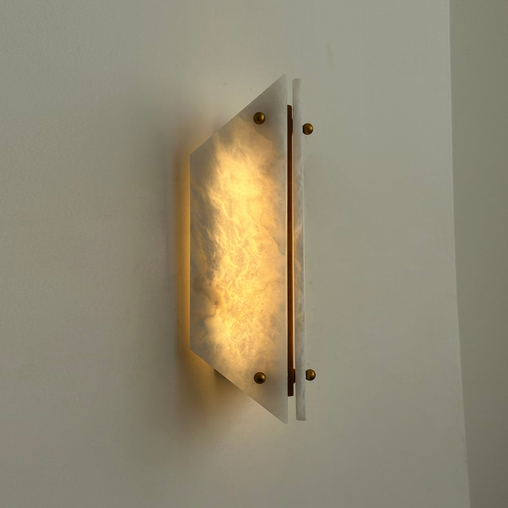 Elaeira Applique Murale Créative En Albâtre - Neutralighting