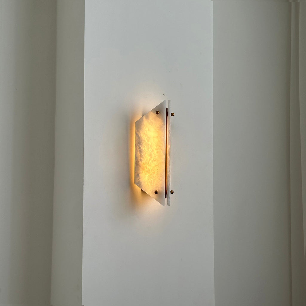 Elaeira Applique Murale Créative En Albâtre - Neutralighting