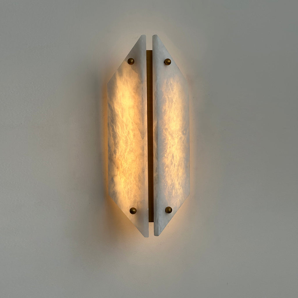 Elaeira Applique Murale Créative En Albâtre - Neutralighting