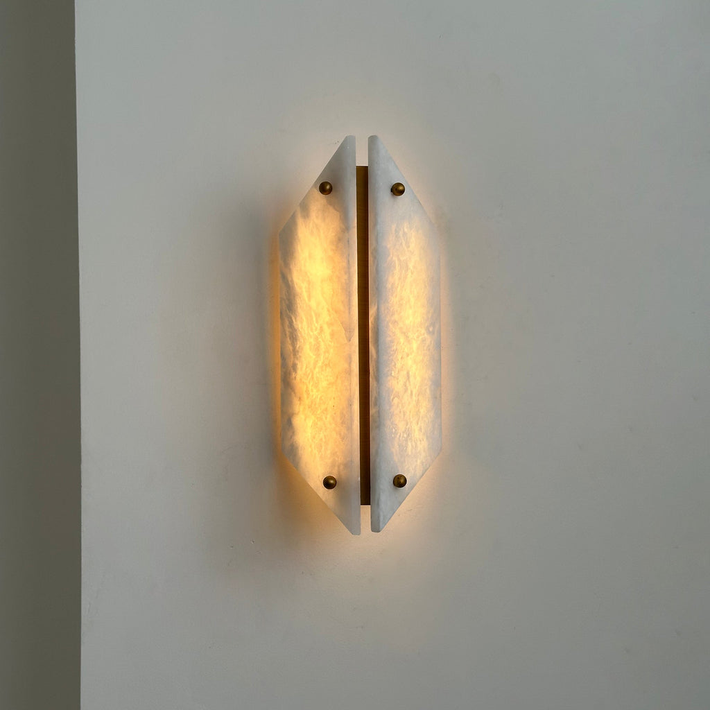 Elaeira Applique Murale Créative En Albâtre - Neutralighting