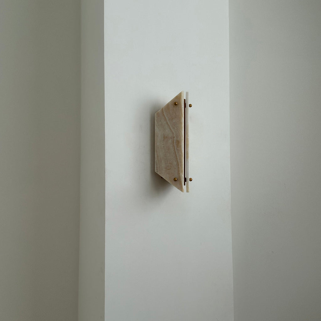 Elaeira Applique Murale Créative En Albâtre - Neutralighting