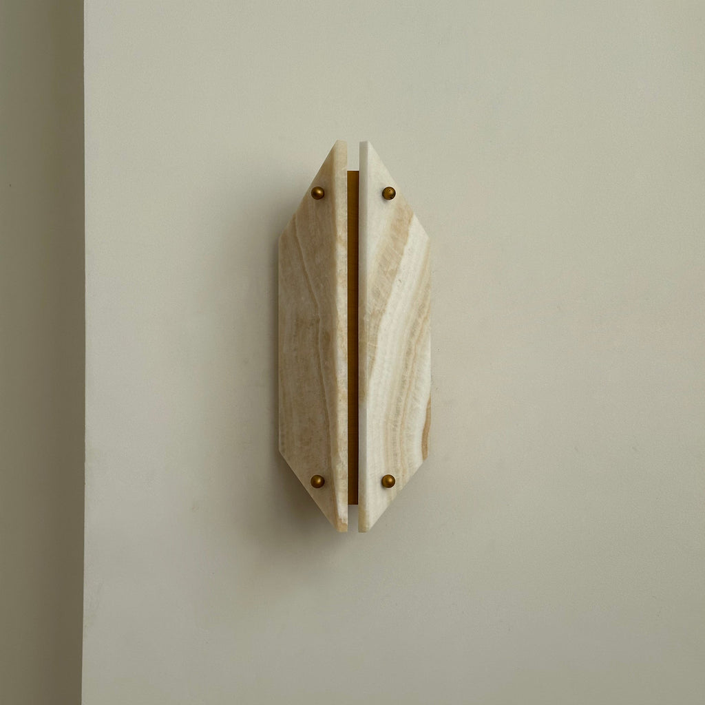 Elaeira Applique Murale Créative En Albâtre - Neutralighting