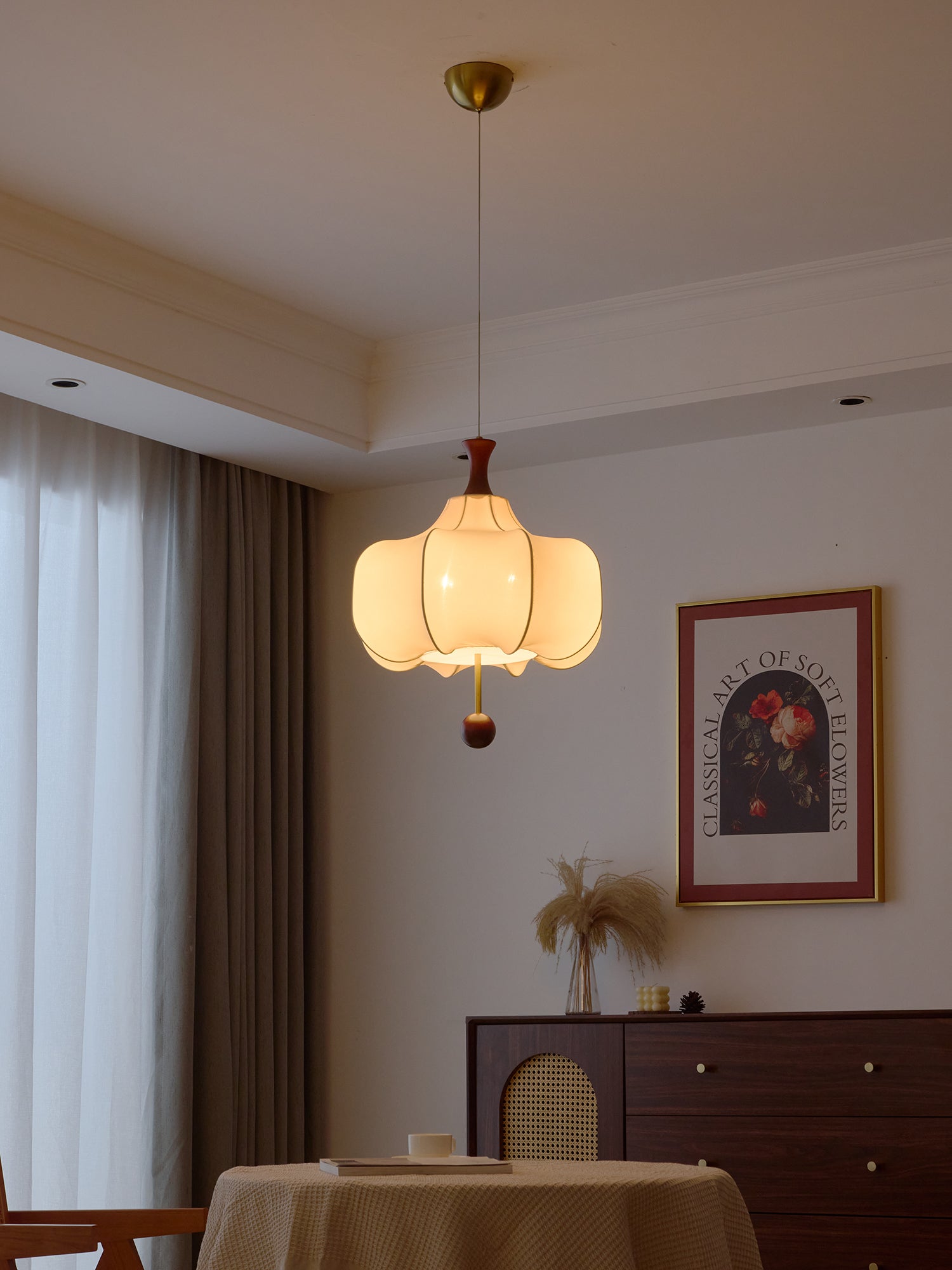 Venoryra Lampe Pendante Cloud Bois Premium Élégance - Neutralighting