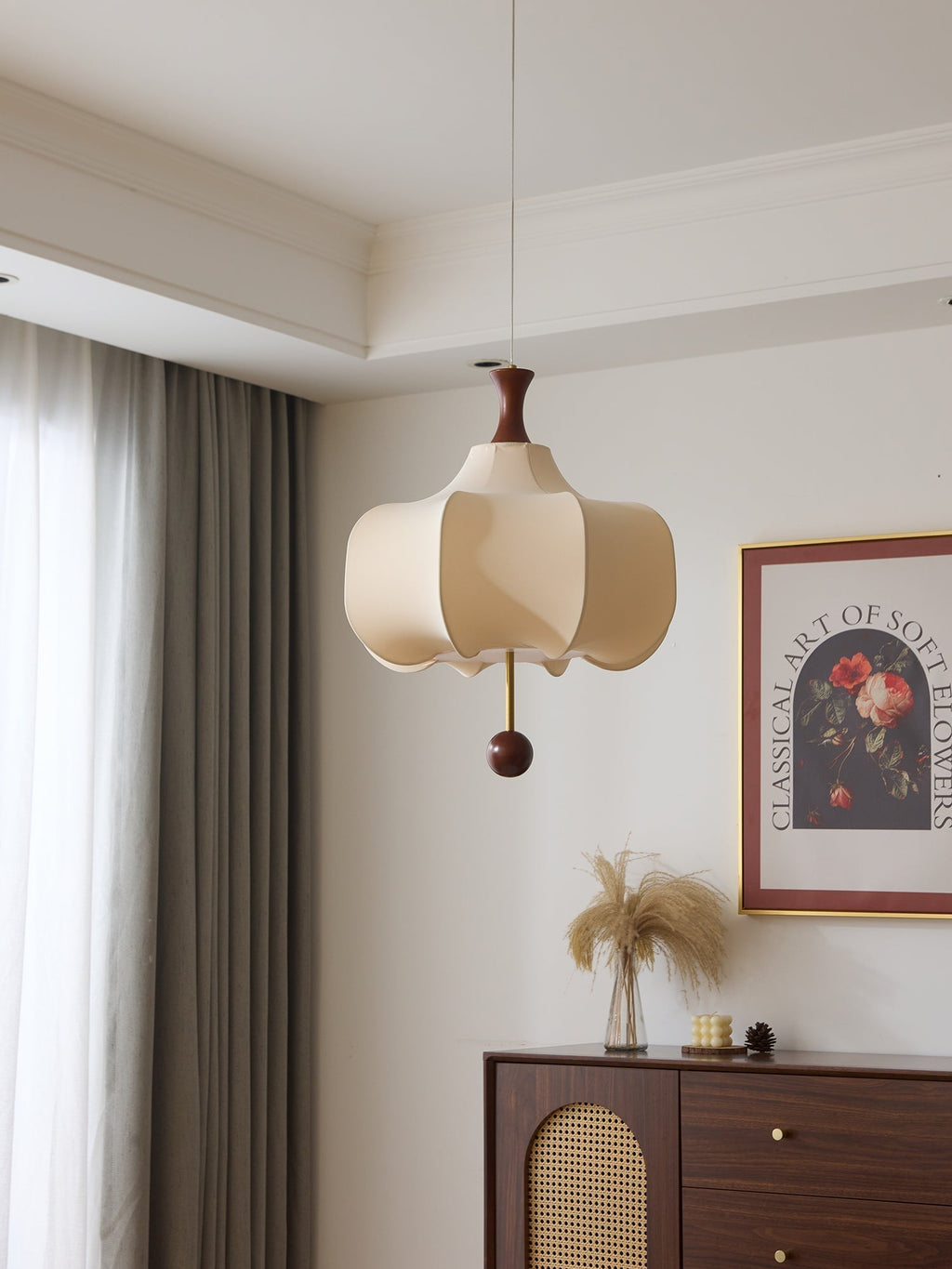 Venoryra Lampe Pendante Cloud Bois Premium Élégance - Neutralighting