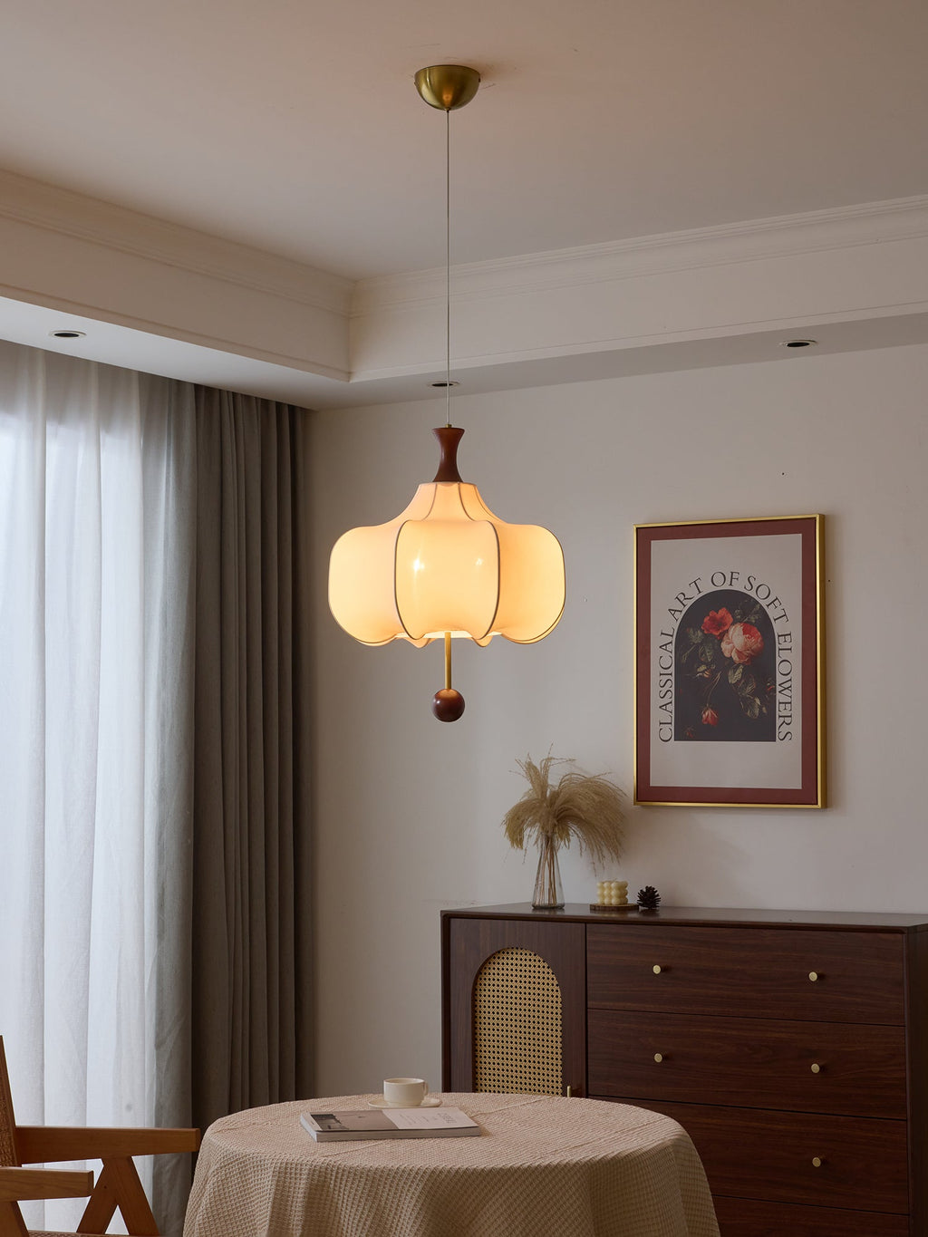 Venoryra Lampe Pendante Cloud Bois Premium Élégance - Neutralighting