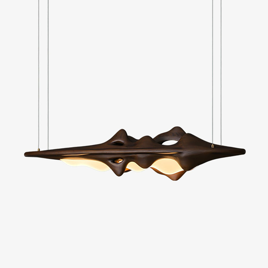 Ulsorira Lampe Suspendue en Bois Topographique - Neutralighting