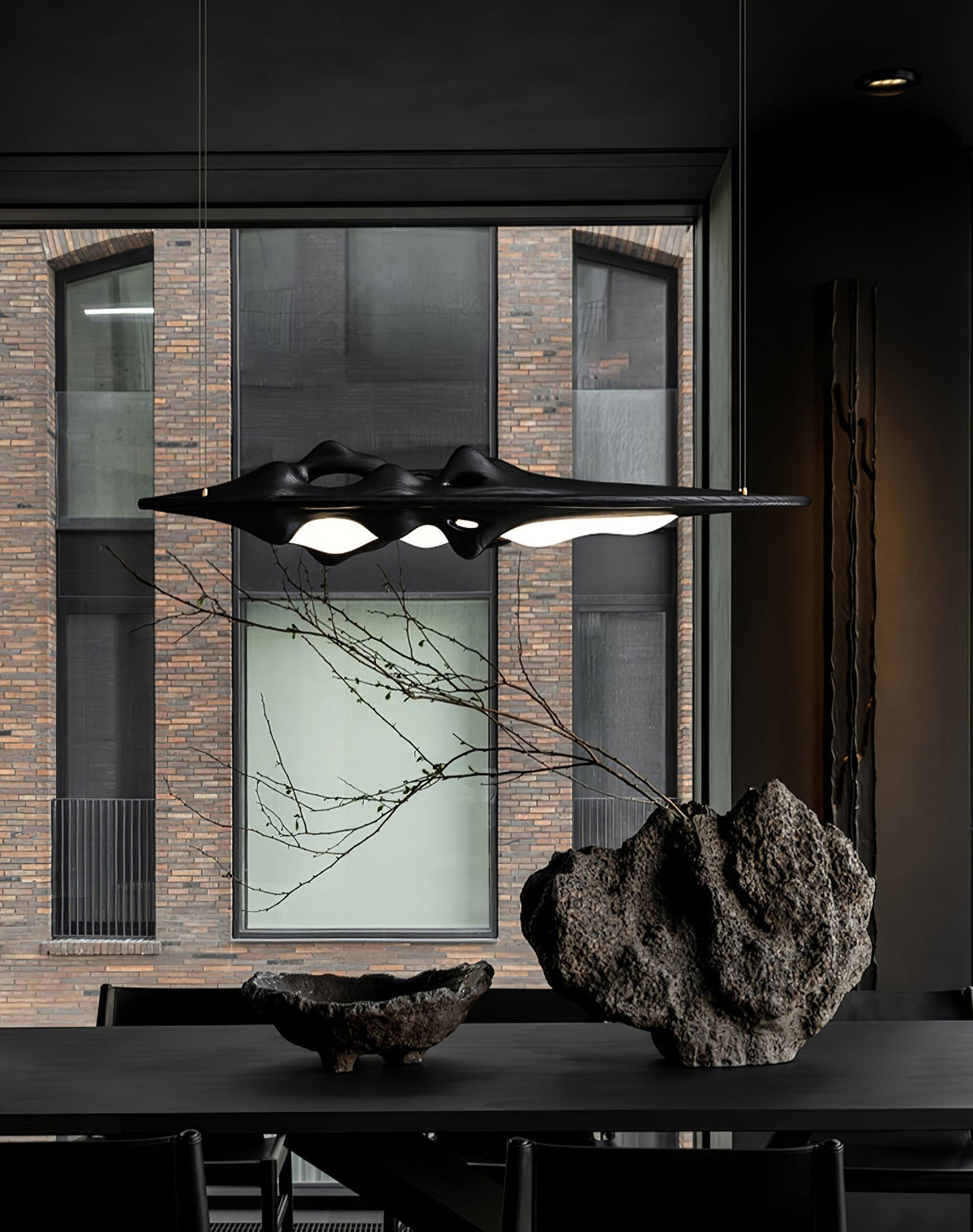 Ulsorira Lampe Suspendue en Bois Topographique - Neutralighting