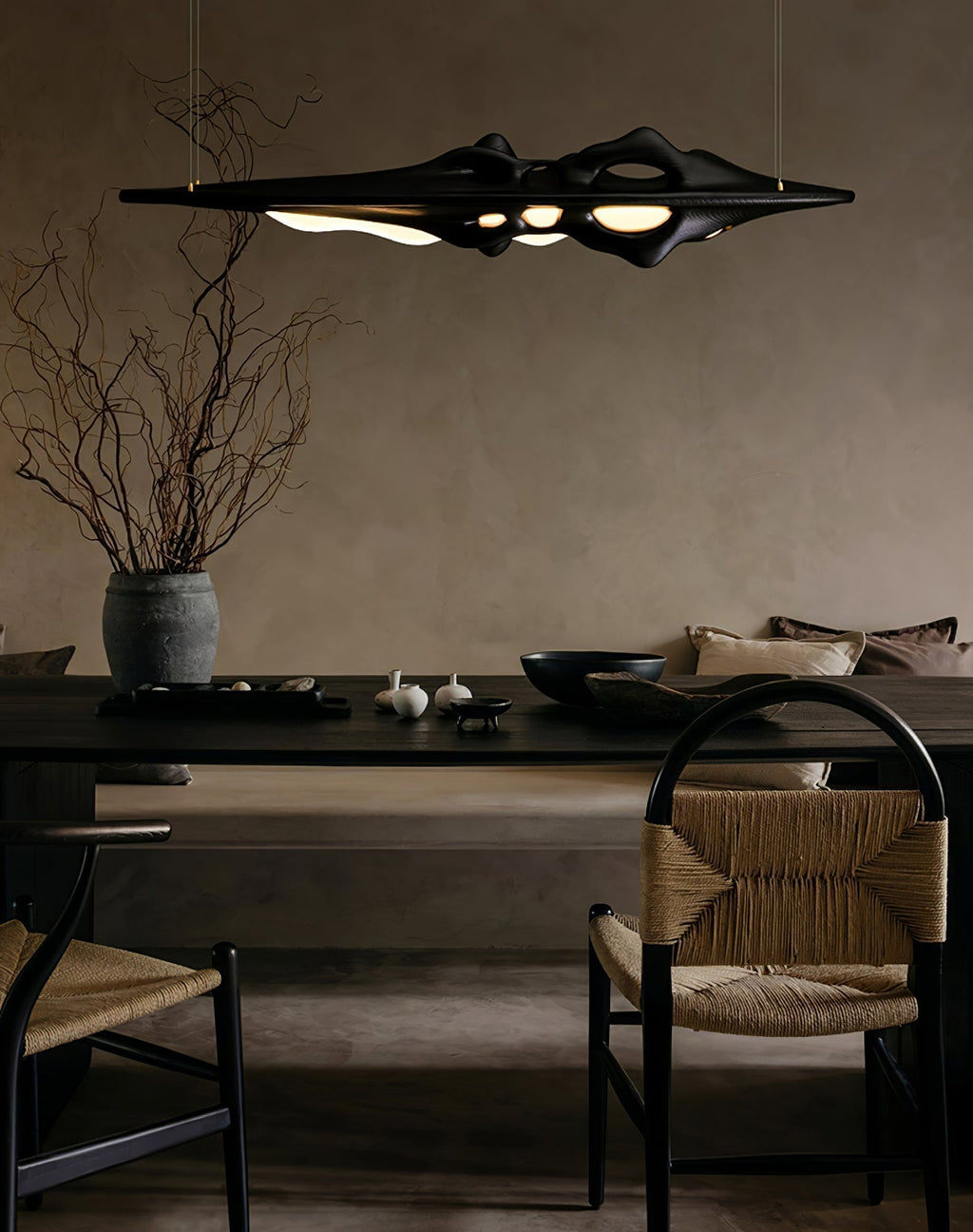 Ulsorira Lampe Suspendue en Bois Topographique - Neutralighting