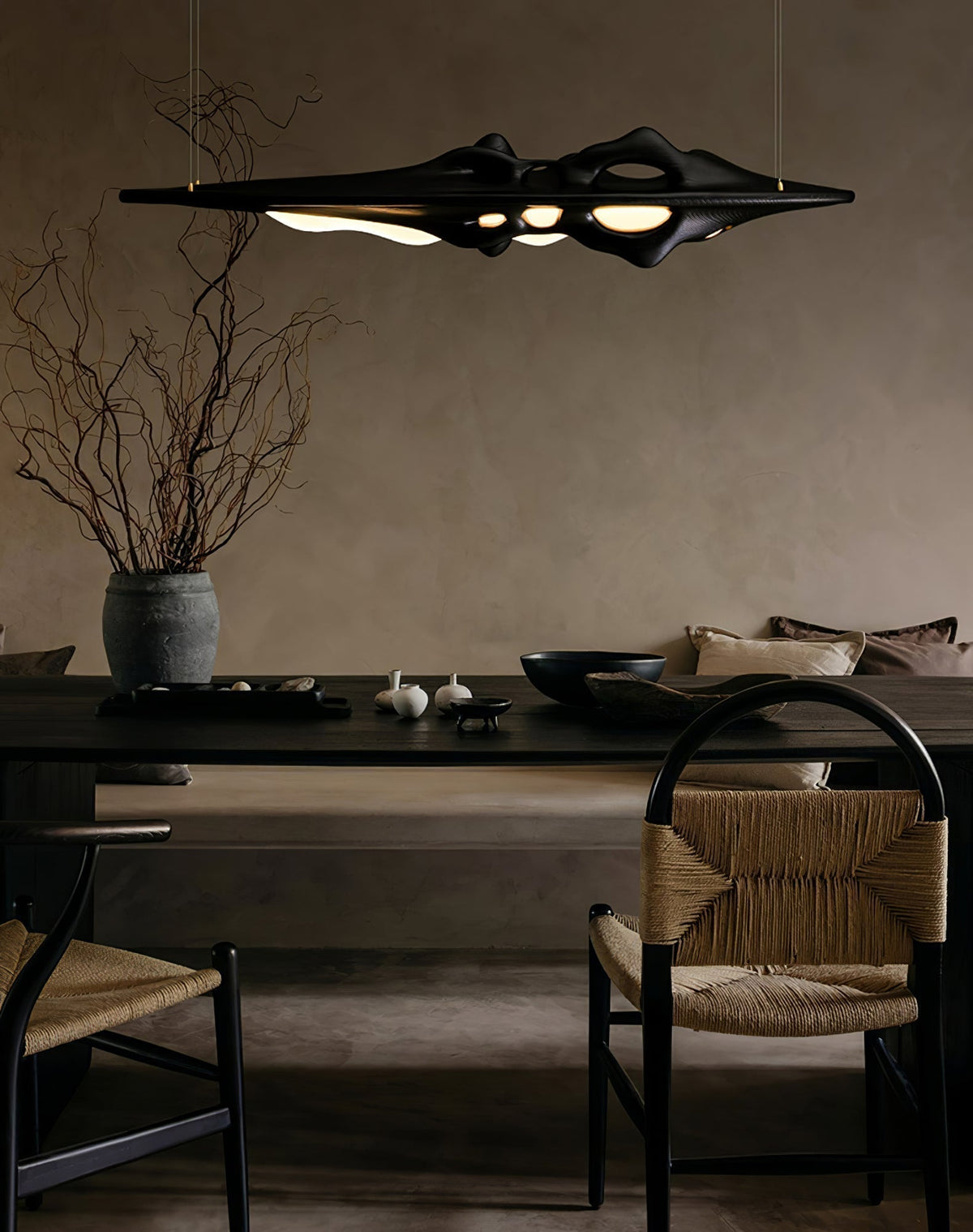 Ulsorira Lampe Suspendue en Bois Topographique - Neutralighting