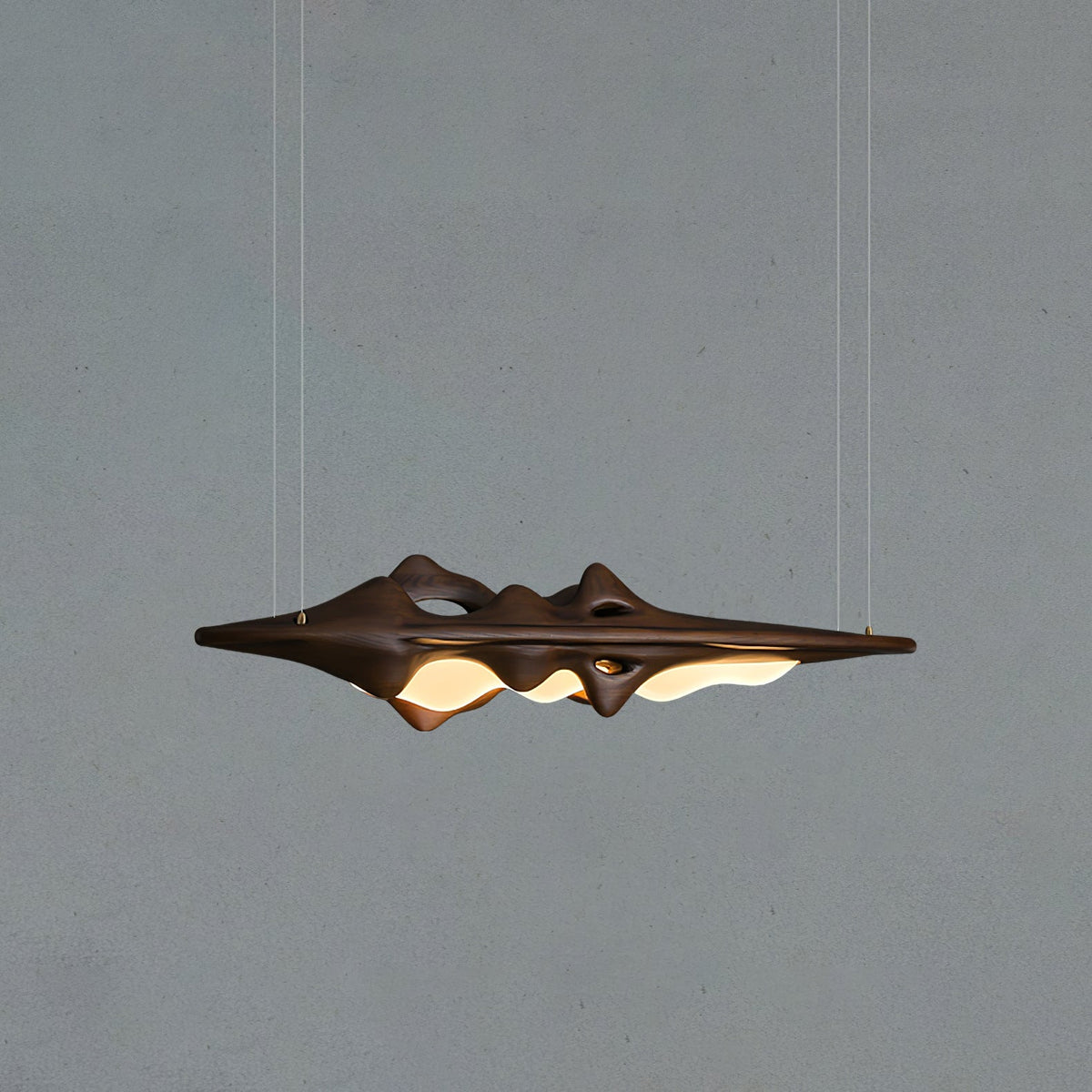 Ulsorira Lampe Suspendue en Bois Topographique - Neutralighting