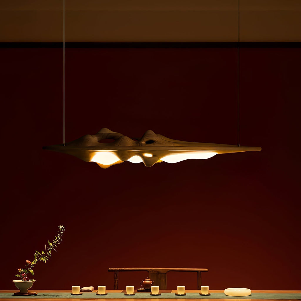 Ulsorira Lampe Suspendue en Bois Topographique - Neutralighting