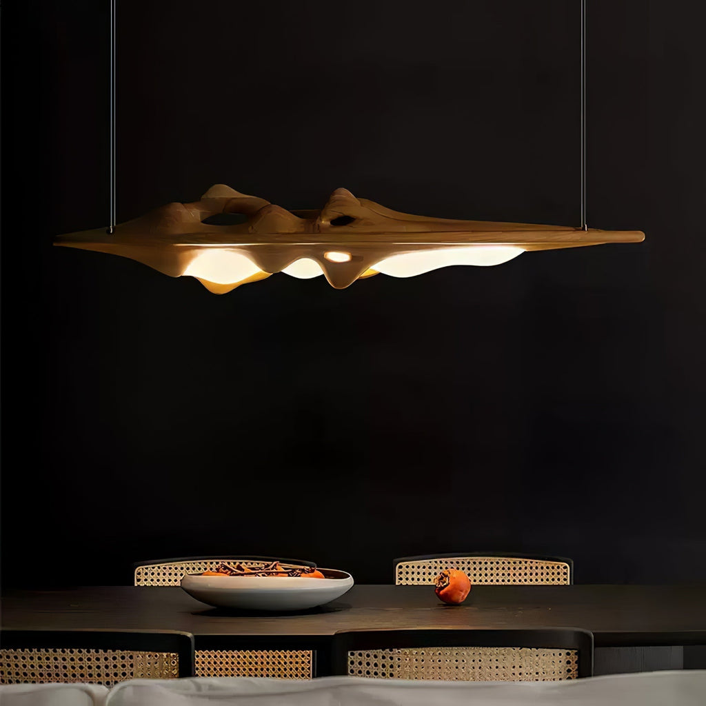 Ulsorira Lampe Suspendue en Bois Topographique - Neutralighting