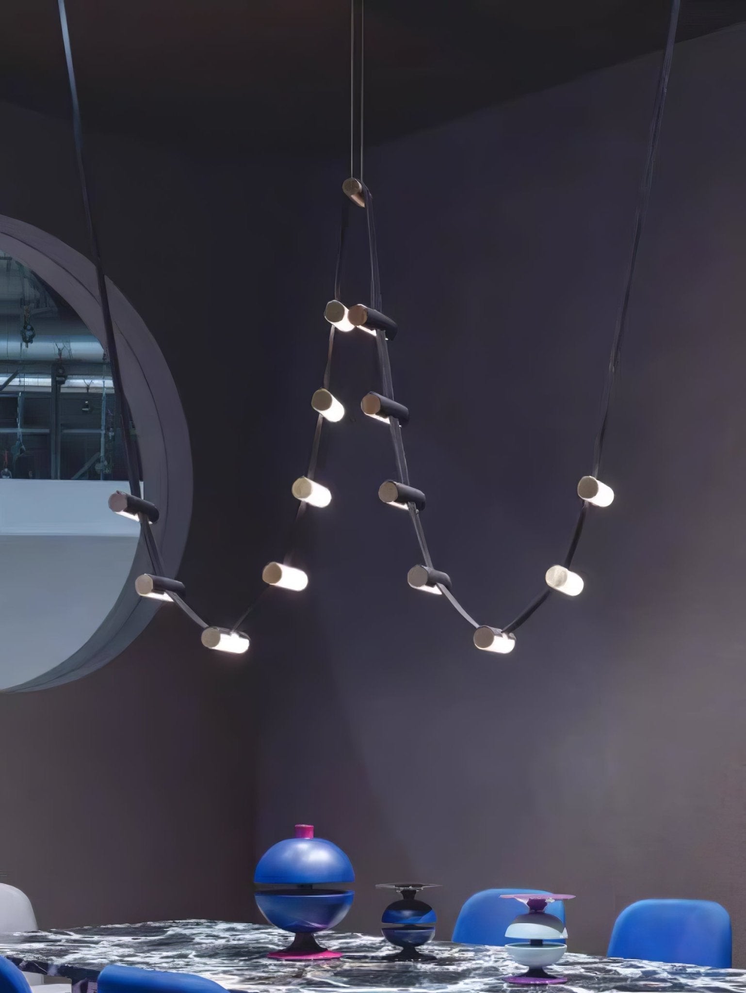 Flexura Lampe Pendante Métal Moderne Sur Rail - Neutralighting