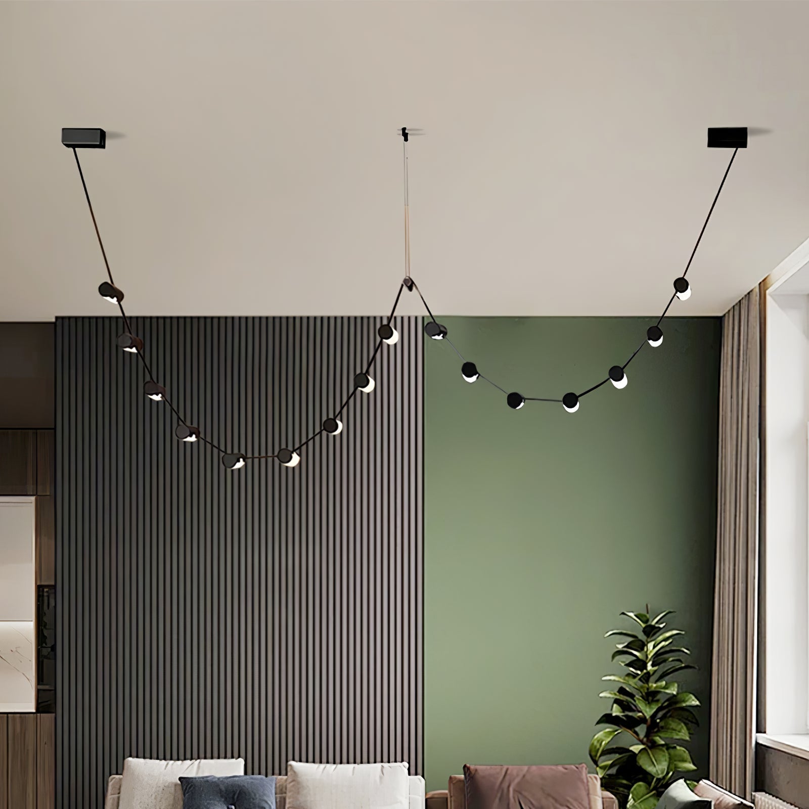 Flexura Lampe Pendante Métal Moderne Sur Rail - Neutralighting