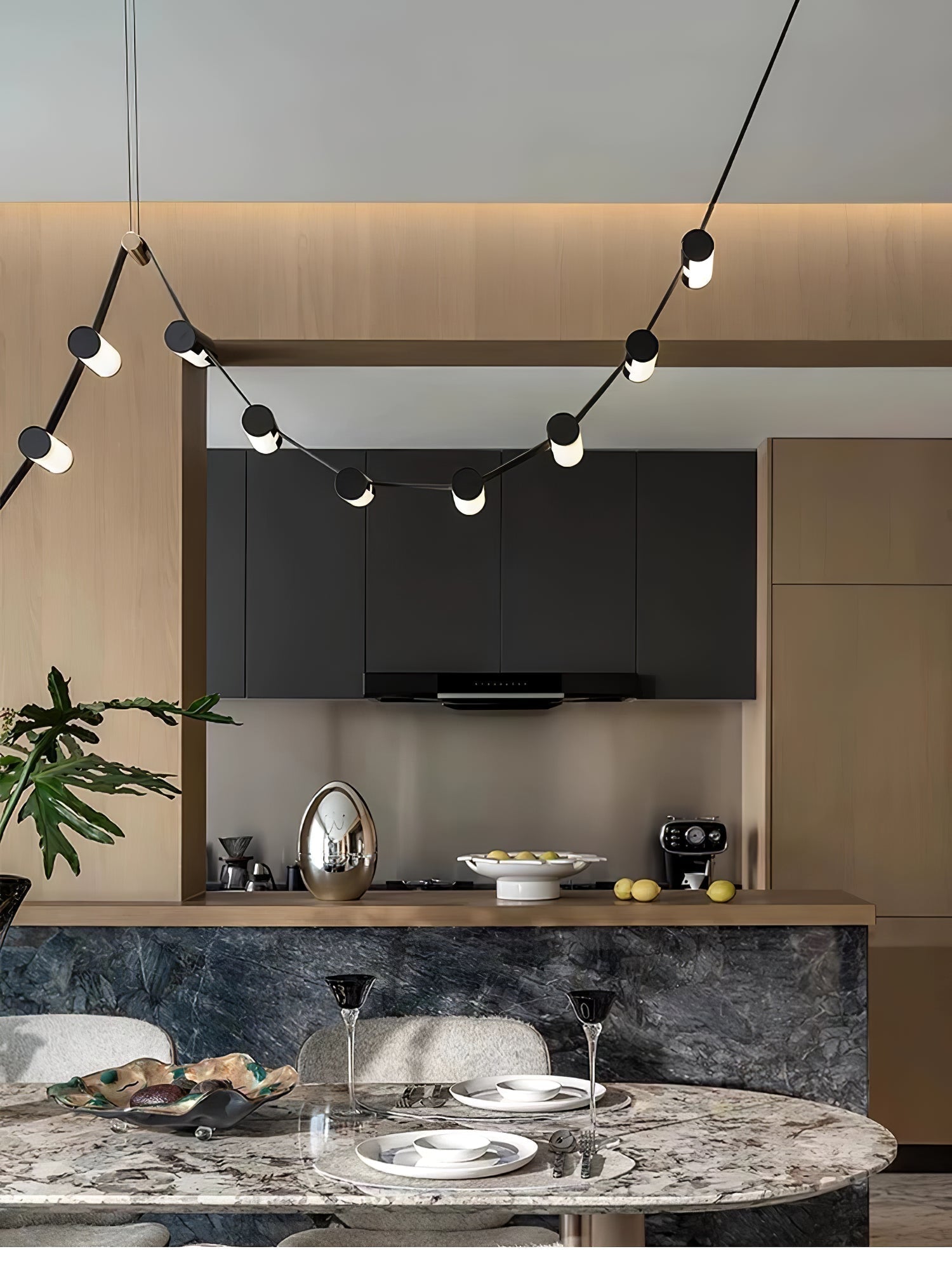 Flexura Lampe Pendante Métal Moderne Sur Rail - Neutralighting