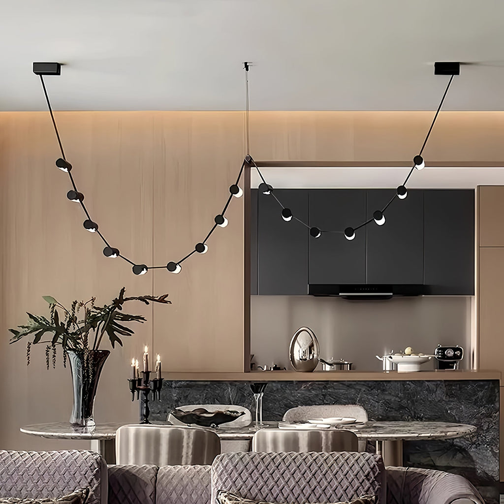 Flexura Lampe Pendante Métal Moderne Sur Rail - Neutralighting