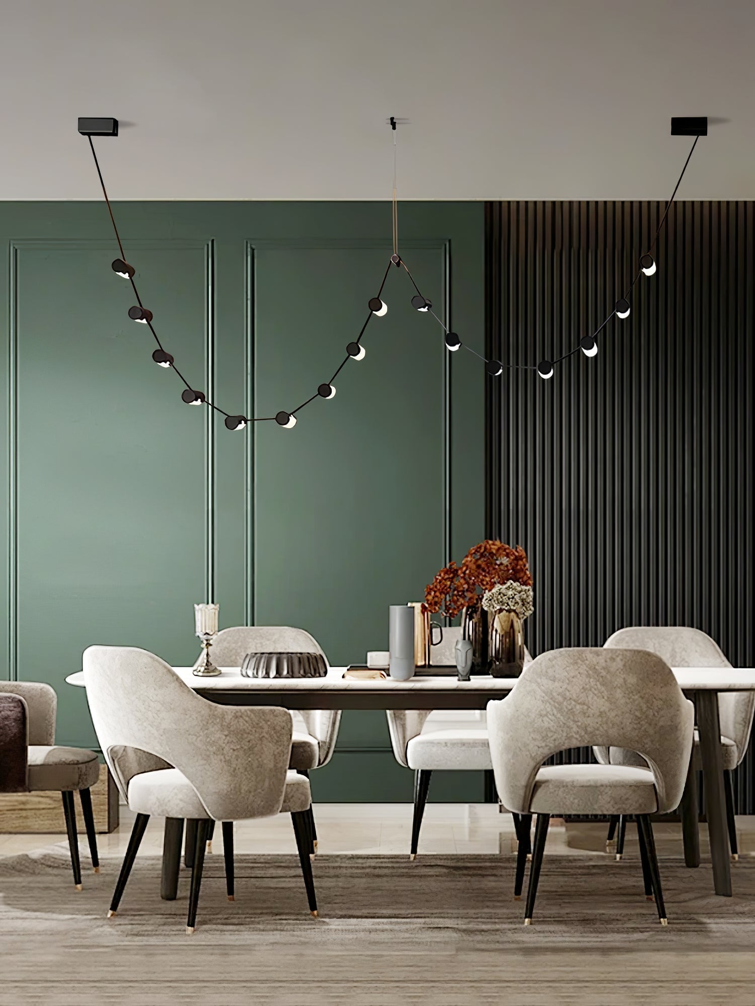 Flexura Lampe Pendante Métal Moderne Sur Rail - Neutralighting