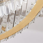 Lustra Chandelier Spiral en Cristal Doré Glam - Neutralighting