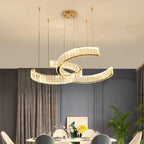 Lustra Chandelier Spiral en Cristal Doré Glam - Neutralighting
