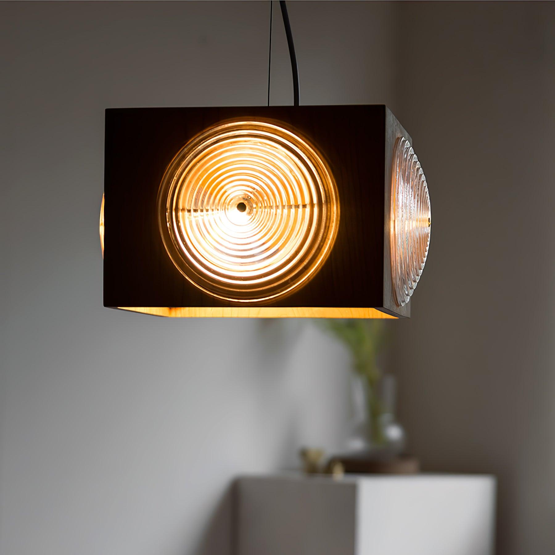 Allaeira Premium Nordic Art Bois Suspension - Neutralighting
